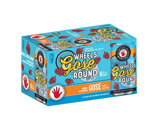 Left Hand Wheels Gose Round 12oz 6-Pack Can