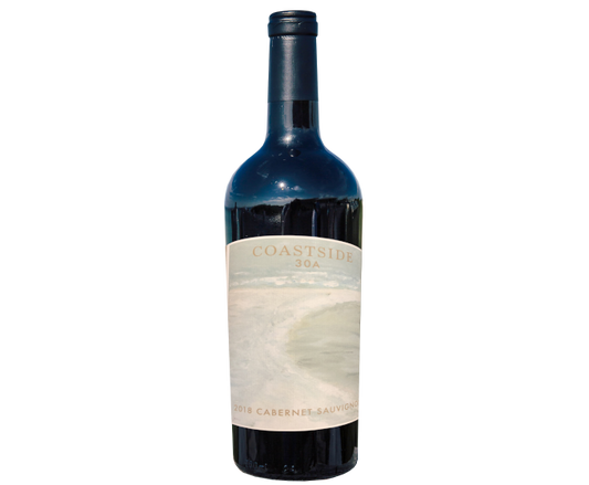 Coastside 30A Cabernet Sauv Paso Robles 2018 750ml (No Barcode)