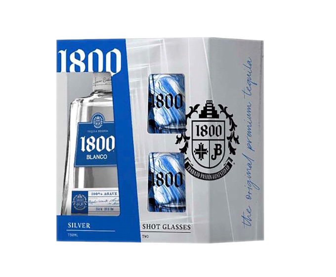 1800 Silver 750ml