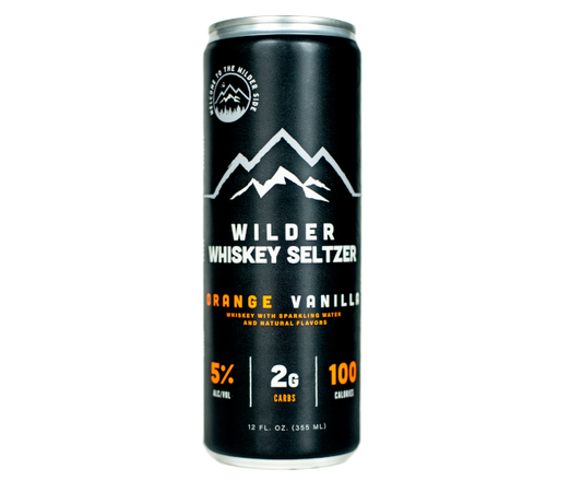 Wilder Orange Vanilla Seltzer 12oz 4-Pack Can