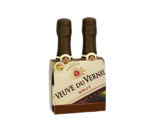 Veuve Du Vernay Brut 187ml 2-Pack Bottle