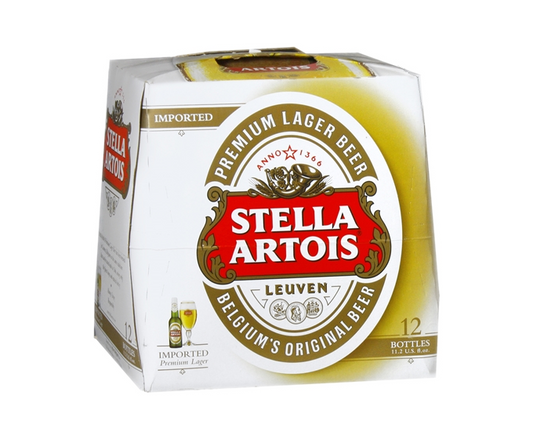 Stella Artois 11.2oz 12-Pack Bottle
