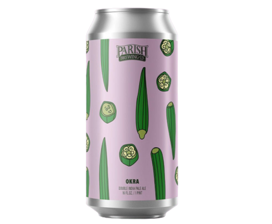 Parish Okra 16oz 4-Pack Can