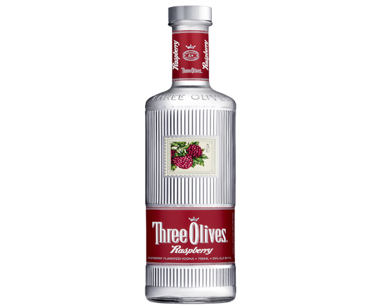 Three Olives Raspberry 750ml (DNO P2 & P4)