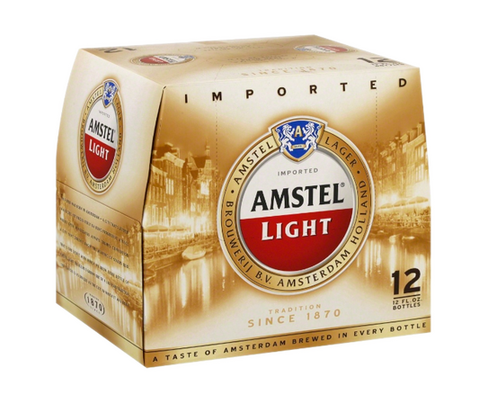 Amstel Light 12oz 12-Pack Bottle