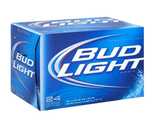 Bud Light 12oz 24-Pack Can