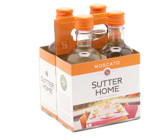 Sutter Home Moscato 187ml 4-Pack Bottle