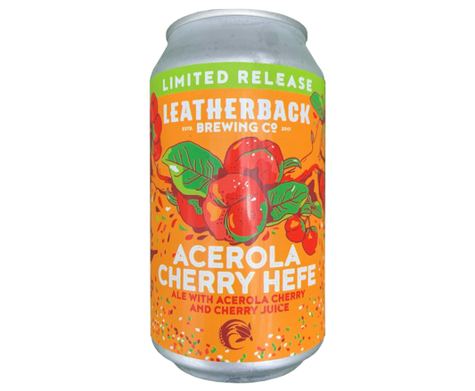 Leatherback Acerola Cherry 12oz 6-Pack Can
