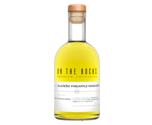 On The Rocks Tres Generaciones Tequila The Jalapeno Pineapple 375ml