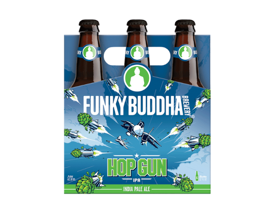 Funky Buddha Hop Gun IPA 12oz 6-Pack Bottle