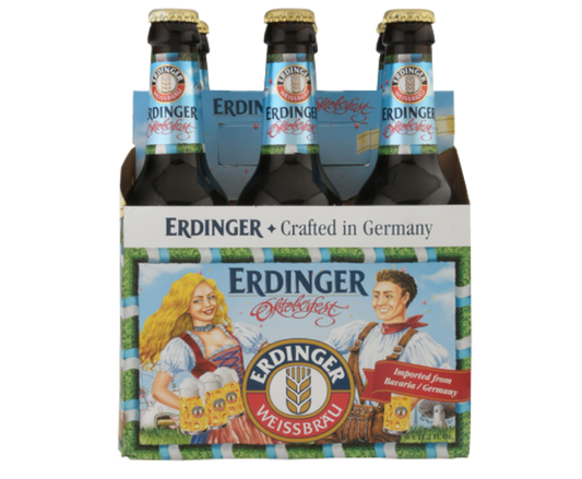 Erdinger Oktoberfest Weissbier 11.2oz 6-Pack Bottle