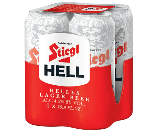 Stiegl Hell 16.9oz 4-Pack Can