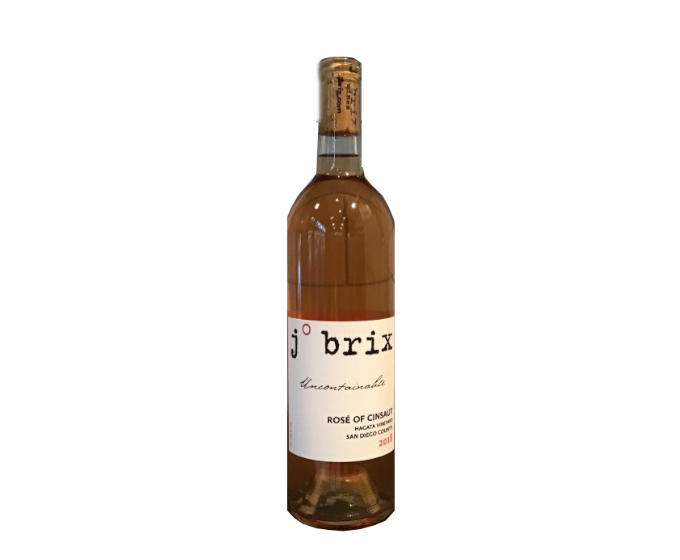 J Brix Uncontainable Cinsaut Rose 750ml (No Barcode)