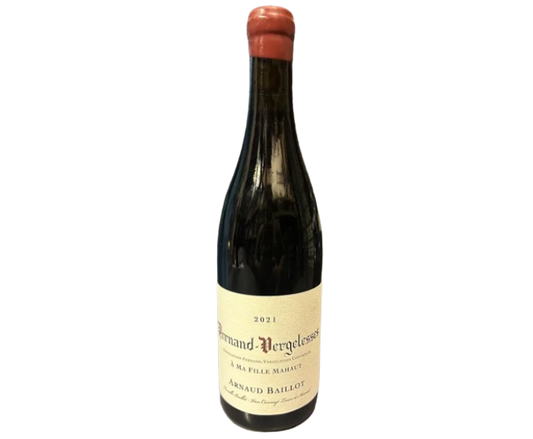 Arnaud Baillot Pernand Vergelesses A Ma Fille Mahaut Rouge 2021 750ml (No Barcode)