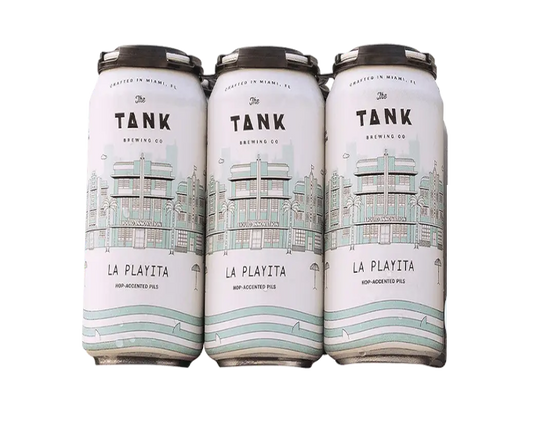 The Tank La Playita Pilsner 12oz 6-Pack Can