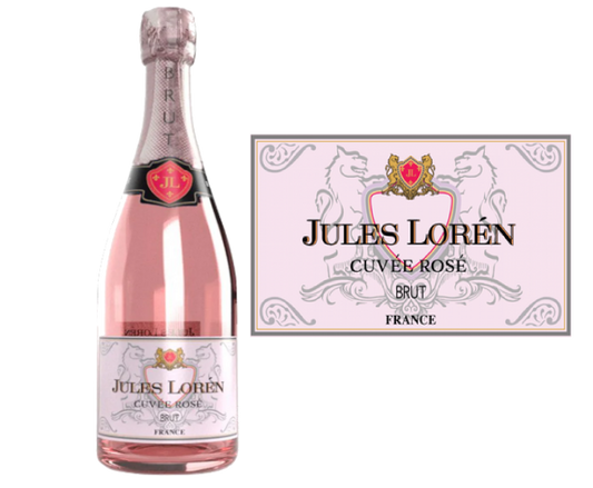 Jules Loren Cuvee Rose Brut 750ml