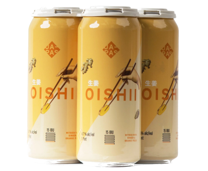 Japas Cervejaria Oishii 16oz 4-Pack Can