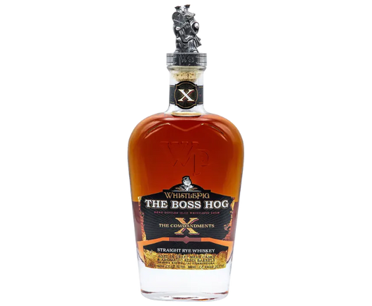 WhistlePig The Boss Hog X The Commandments Straight Rye 750ml