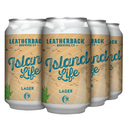 Leatherback Island Life 12oz 6-Pack Can