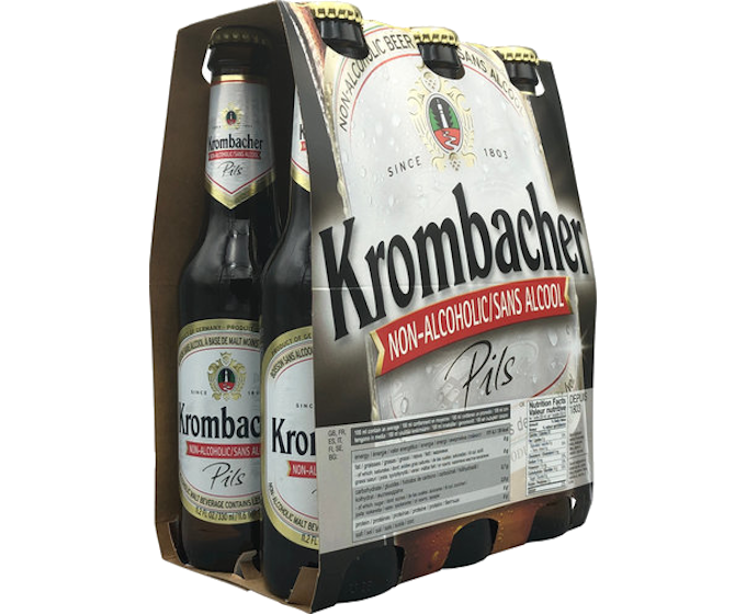 Krombacher Non Alcoholic Pilsner 11.2oz 6-Pack Bottle