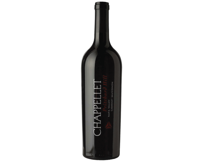 Chappellet Pritchard Hill Cabernet Sauv 2018 750ml (No Barcode)