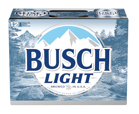 Busch Light 12oz 12-Pack Can