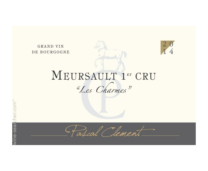 Maison Pascal Clement Meursault 1er Cru "Les Charmes" 750ml (No Barcode)