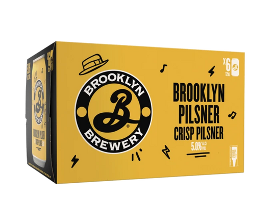 Brooklyn Pilsner 12oz 6-Pack Can