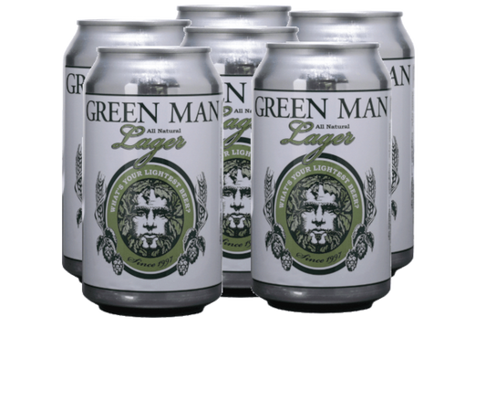 Green Man Lager 12oz 6-Pack Can