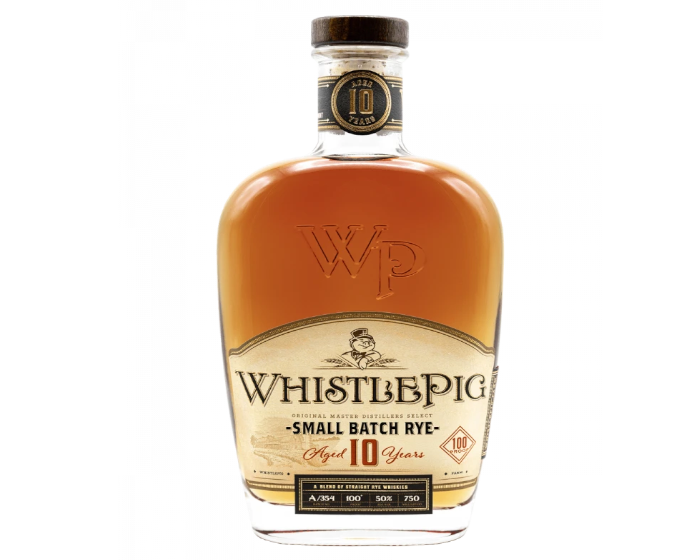 WhistlePig 10 Years SB Straight Rye 100 Proof 750ml