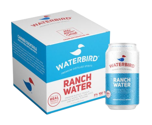 Waterbird Ranch Water 12oz 4-Pack Can