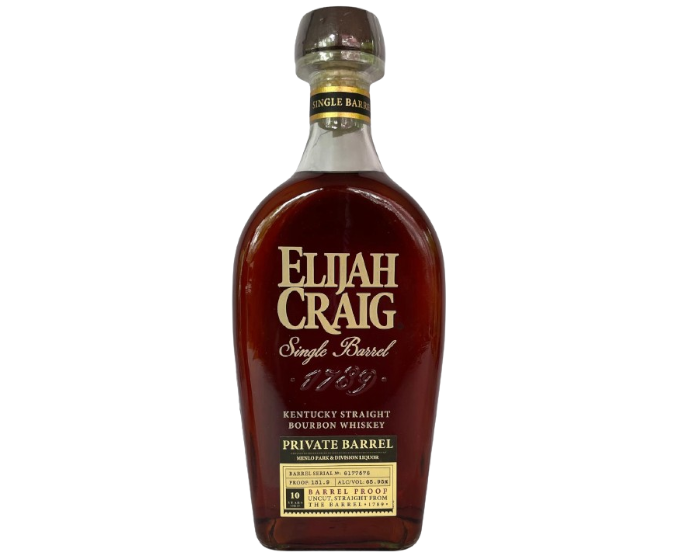 Elijah Craig 10 Years Barrel Proof 750ml (Scan Correct Item)